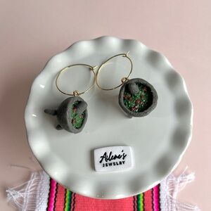 Molcajete Hoop Earrings